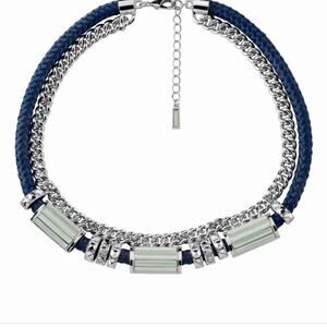 NIB NEW Lia Sophia STATEMENT Choker Necklace! Retail $168